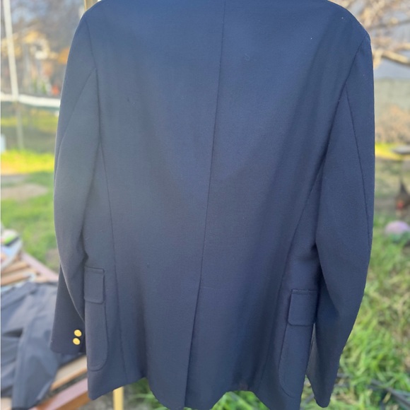 Brooks Brothers Dark Blue Blazer with Gold Buttons - Picture 7 of 8